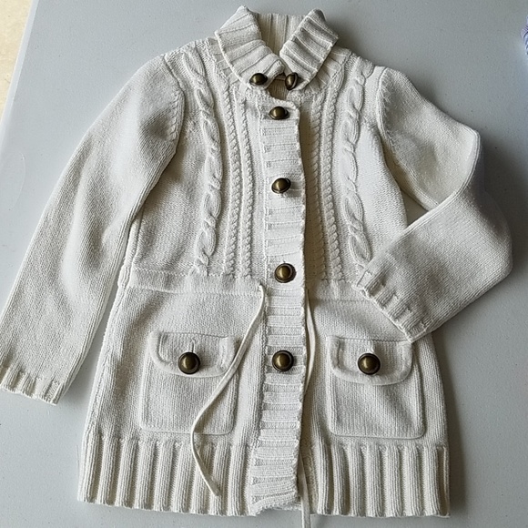 CC. Bates Other - Cream button down sweater CC. Bates Other - Cream button down sweater